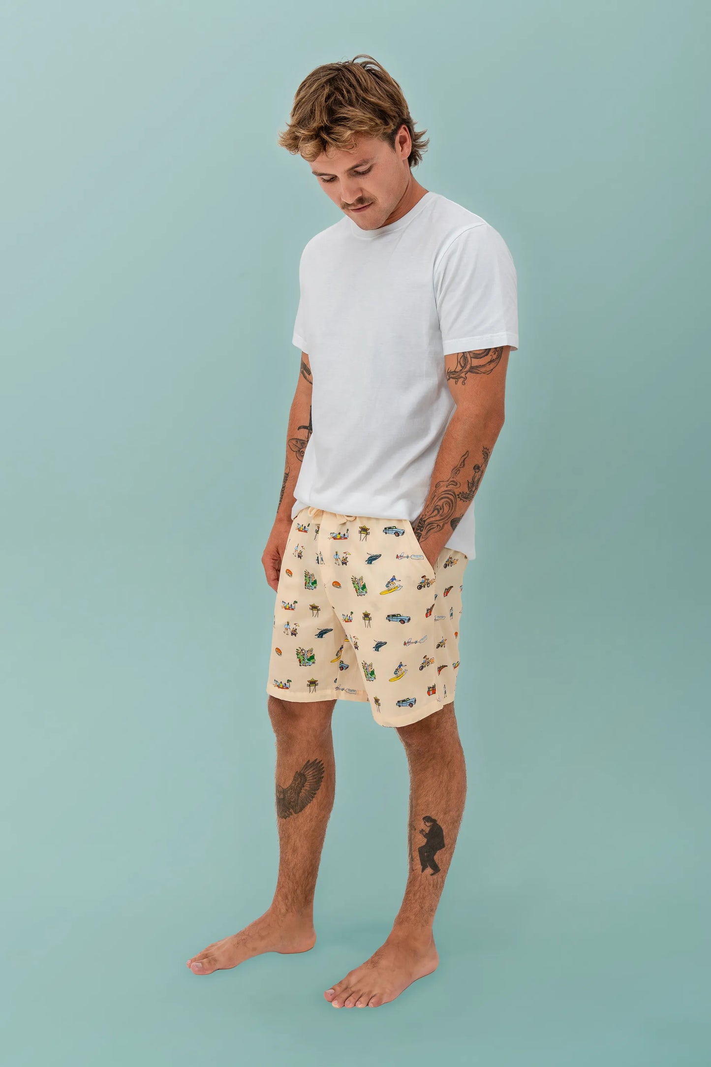 GU&GC Men's Mid Shorts