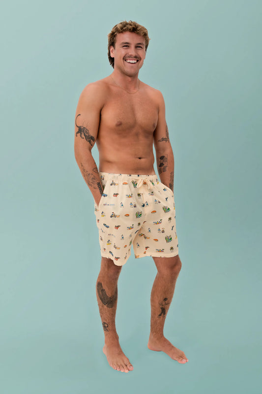 GU&GC Men's Mid Shorts